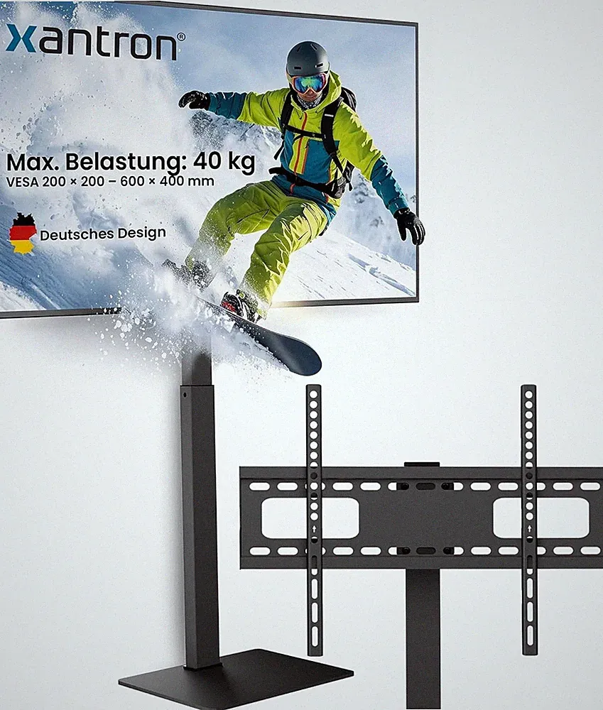 Xantron® Universal TV Ständer 37-75 Zoll, Höhenverstellbar, 1x benutzt, wie neu