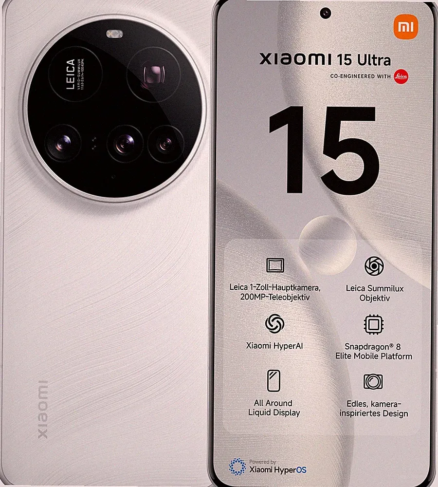 XIAOMI 15 Ultra 512 GB White Dual SIM