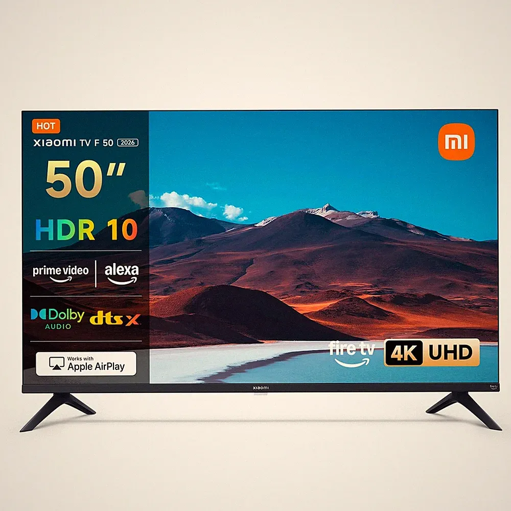 Xiaomi TV 50 Zoll (127 cm) 4K UHD Smart TV Fire OS8 HDR10 L50MB FAEU Triple