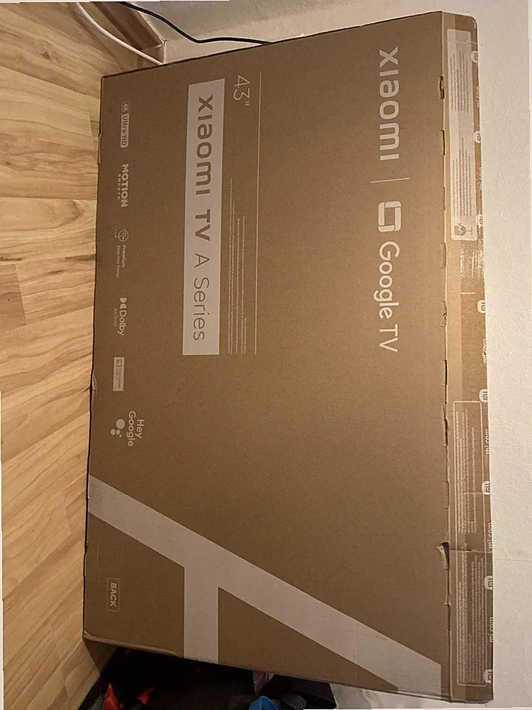 Xiaomi TV a 2024 43" 4K HDR 3840x2160 Dolby Smart TV Google TV