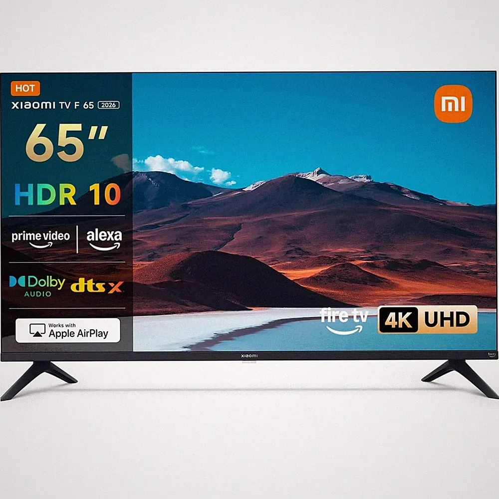 Xiaomi TV F 65 Zoll 4K UHD LED Smart TV Fire TV HDR10 MEMC Alexa Triple Tuner