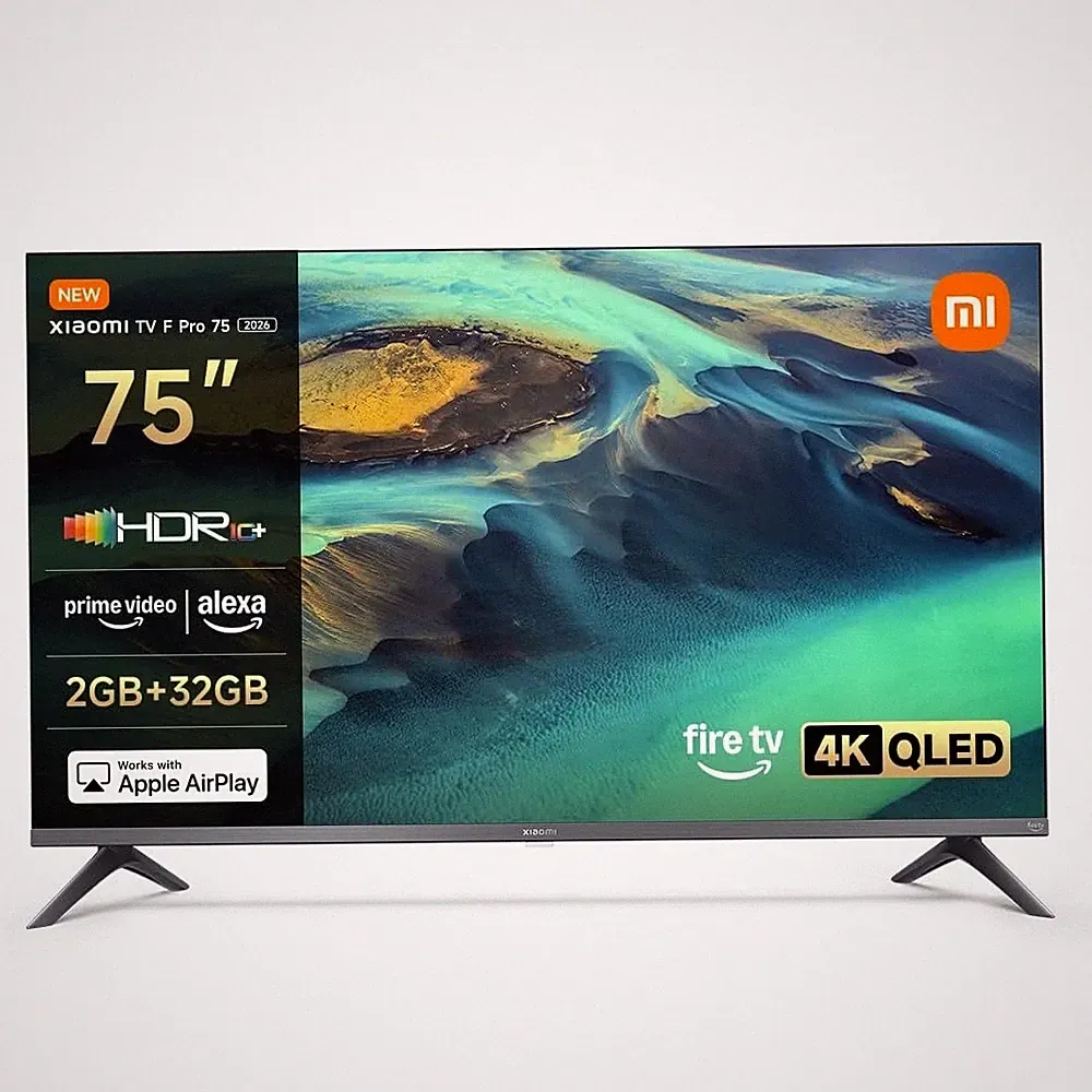 Xiaomi TV F Pro 75 Zoll QLED 4K UHD Smart TV Fire OS8 HDR10+ MEMC