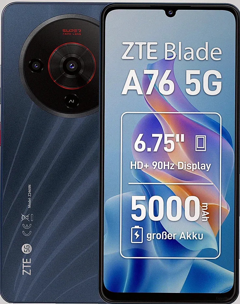 ZTE Blade A76 128 GB 5G Smartphone 17,1 cm (6.75 Zoll) Android 50 MP Einzelne